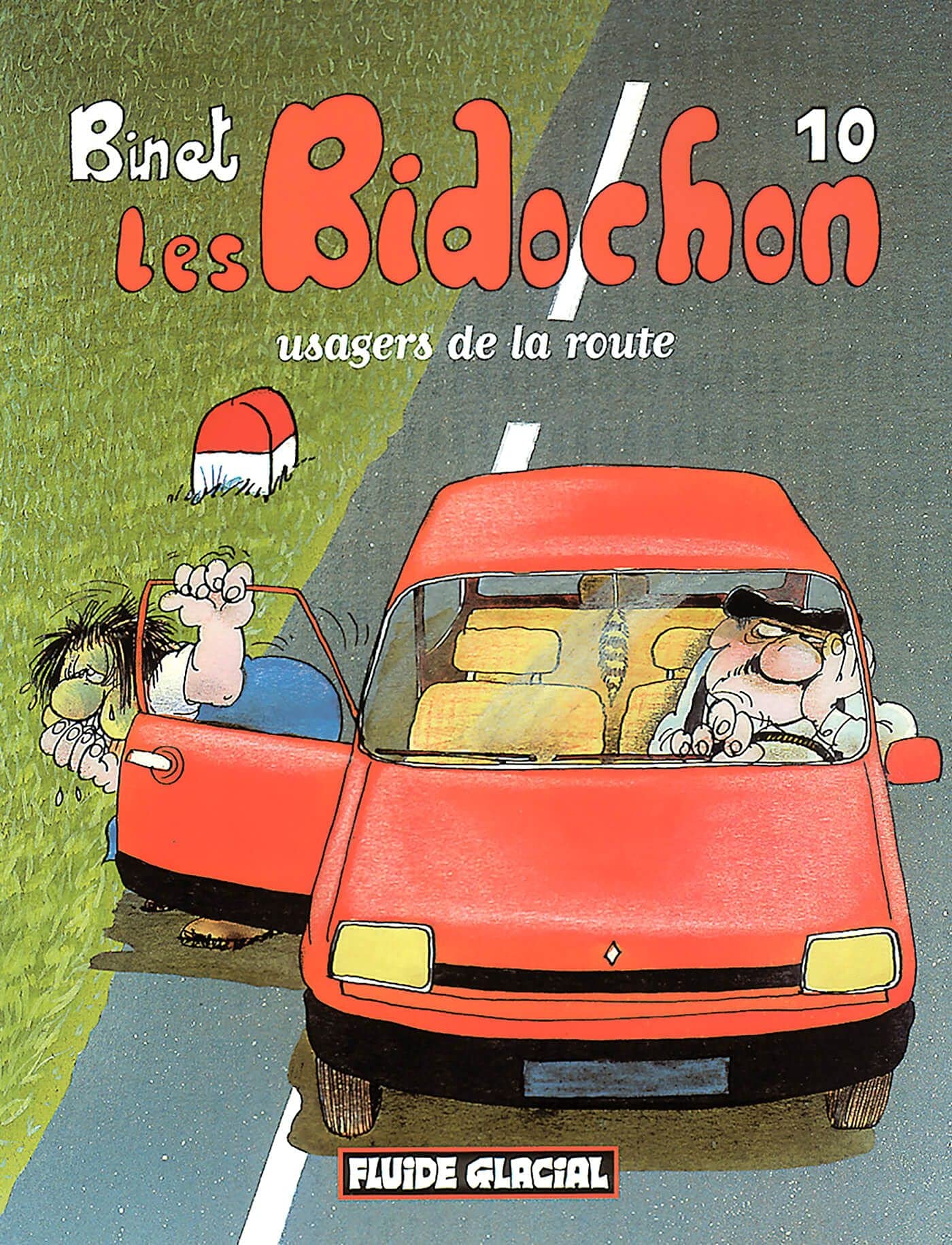 jaquette livre Les Bidochon, tome 10 : Usagers de la route