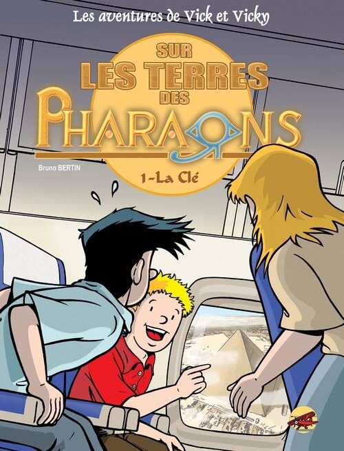 jaquette livre Les Aventures De Vick Et Vicky Tome 11 - Sur Les Terres Des Pharaons - Tome 1, La Clé