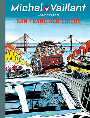 jaquette livre Michel Vaillant Tome 29 - San Francisco Circus