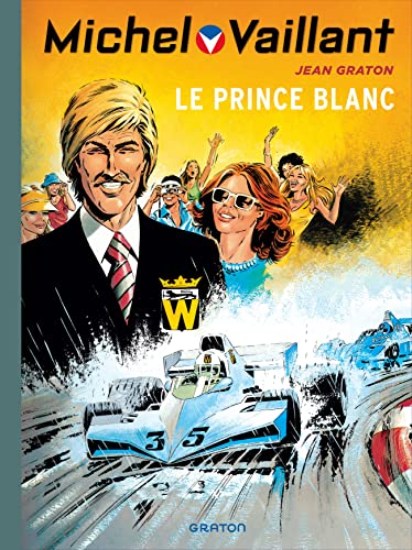 jaquette livre Michel Vaillant Tome 30 - Le Prince Blanc