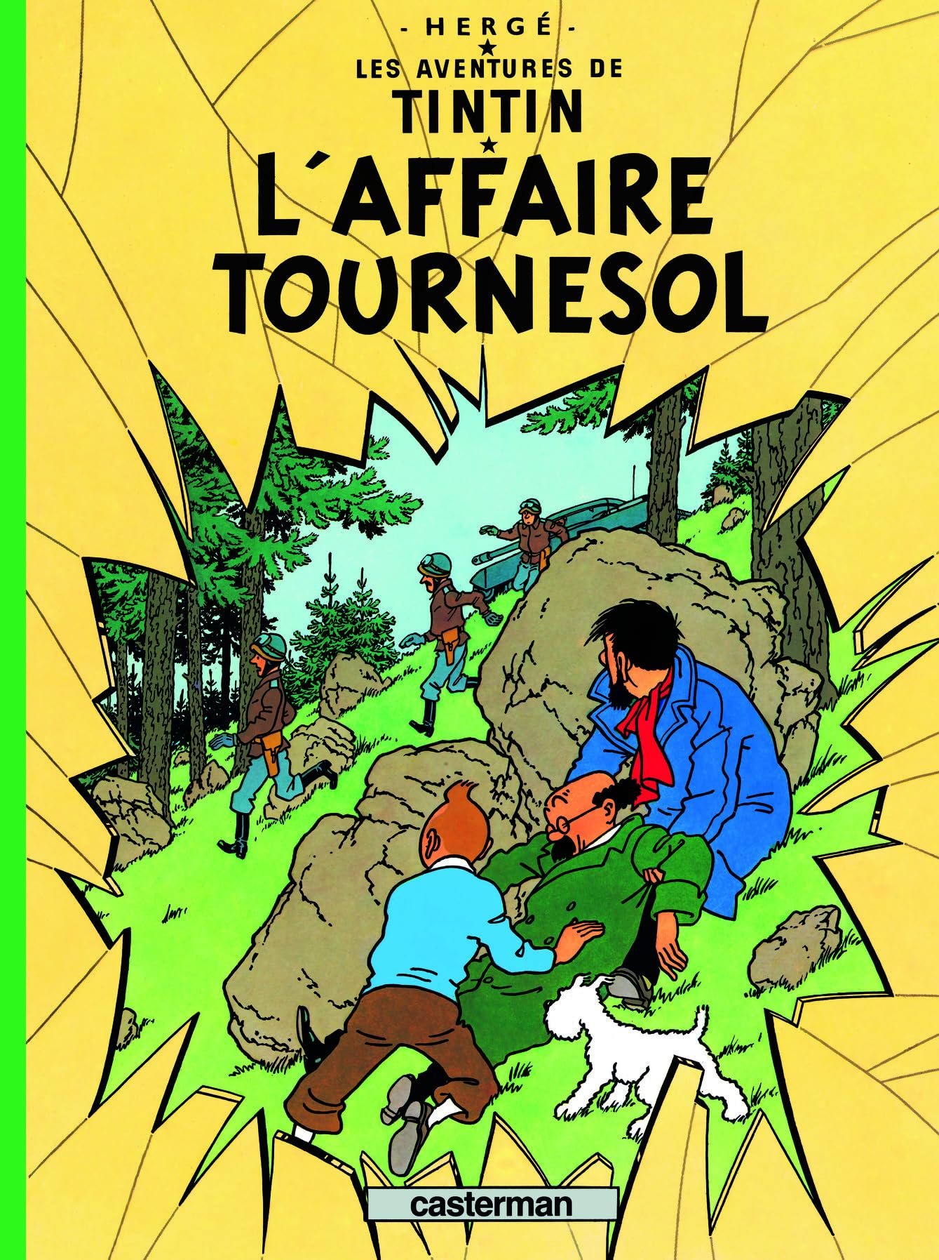 jaquette livre Les Aventures de Tintin, Tome 18 : L'affaire Tournesol