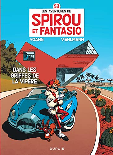 jaquette livre Les Aventures De Spirou Et Fantasio Tome 53 - Dans Les Griffes De La Vipère - Opération L'été Bd 2020