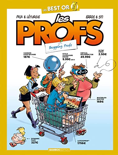 jaquette livre Les Profs - Shopping Prof