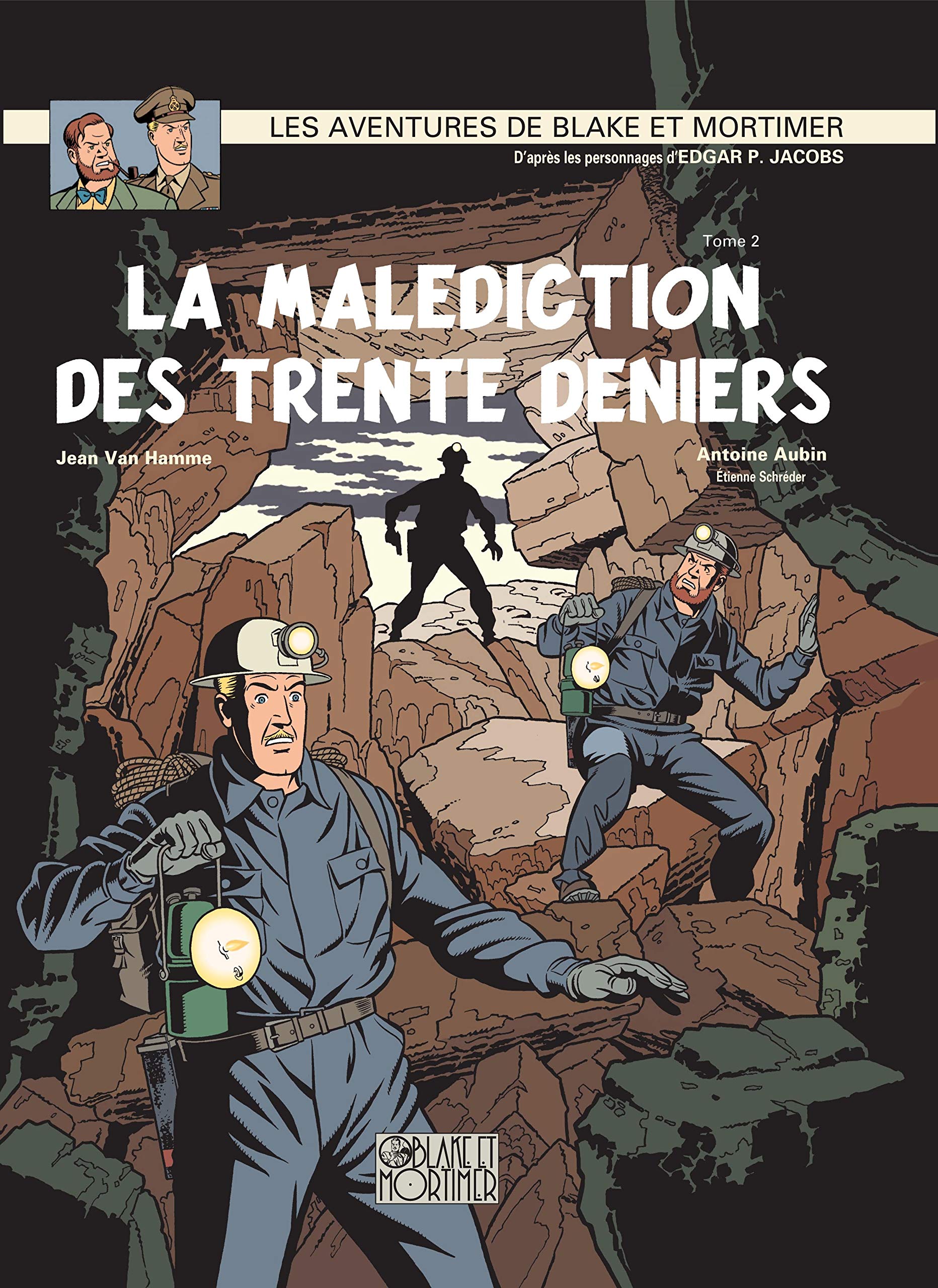 jaquette livre Blake et Mortimer, tome 20 : La Malédiction des trente deniers, tome 2