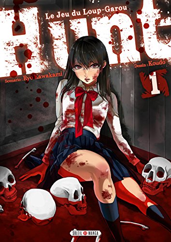 jaquette livre Hunt - Le jeu du Loup Garou - Tome 1
