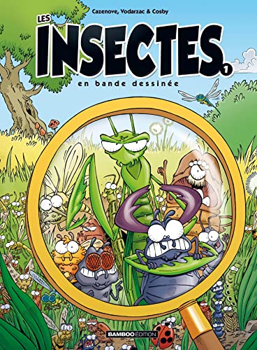 jaquette livre Les Insectes En Bande Dessinée Tome 1 - Avec Un Cahier Pédagogique De 8 Pages