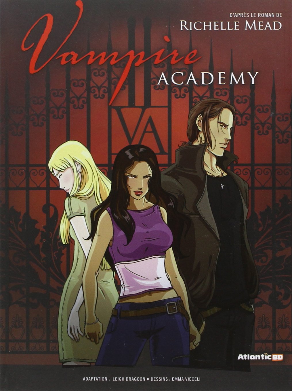 jaquette livre Vampire Academy, Tome 1 :