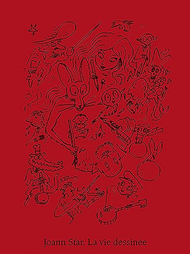 jaquette livre Joann Sfar, La Vie Dessinée