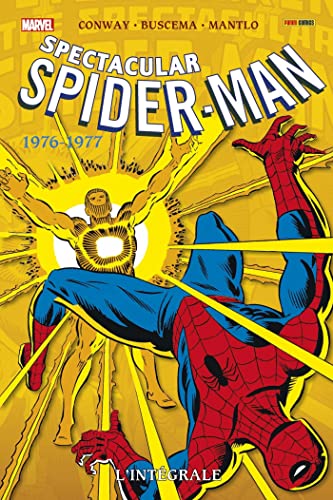 jaquette livre Spectacular Spider-Man - L'intégrale 1976-1977