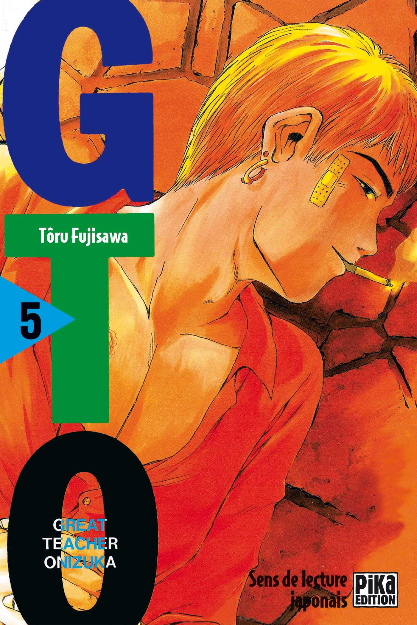 jaquette livre GTO (Great Teacher Onizuka), tome 5