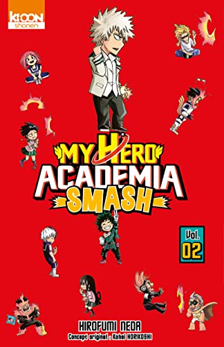 jaquette livre My Hero Academia - Smash - Tome 2