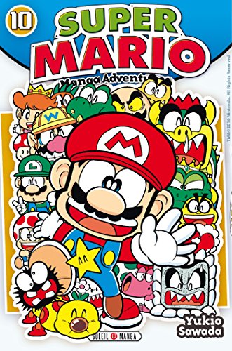 jaquette livre Super Mario - Manga adventures - Tome 10