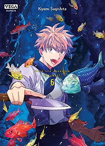 jaquette livre Deep Sea Aquarium Magmell - Tome 6