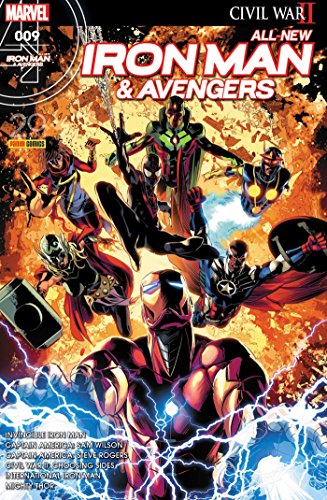 jaquette livre All-New Iron Man & The Avengers N° 9