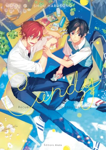 jaquette livre Sasaki et Miyano - Artbook : Candy - Recueil d'illustrations de Shou Harusono
