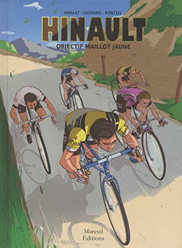 jaquette livre Hinault - Objectif Maillot Jaune