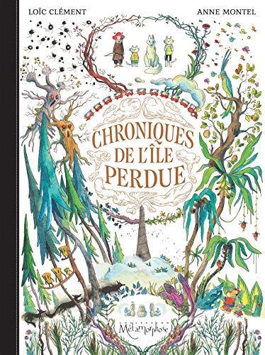 jaquette livre Chroniques De L'île Perdue