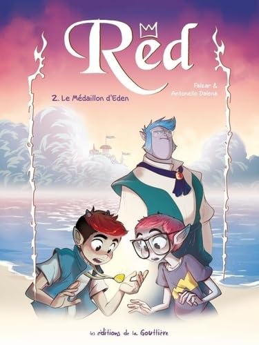 jaquette livre Red Tome 2 - Le Médaillon D'eden