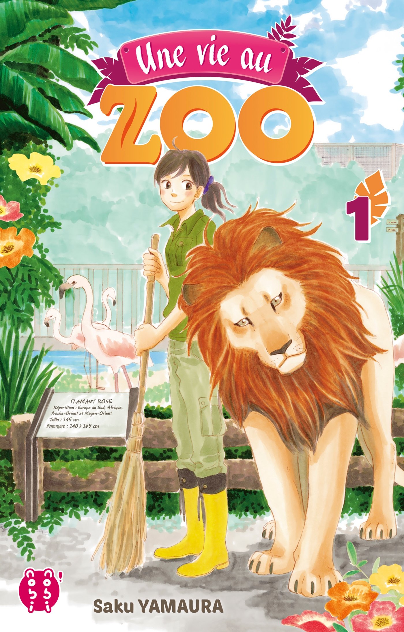 jaquette livre Une vie au zoo T01