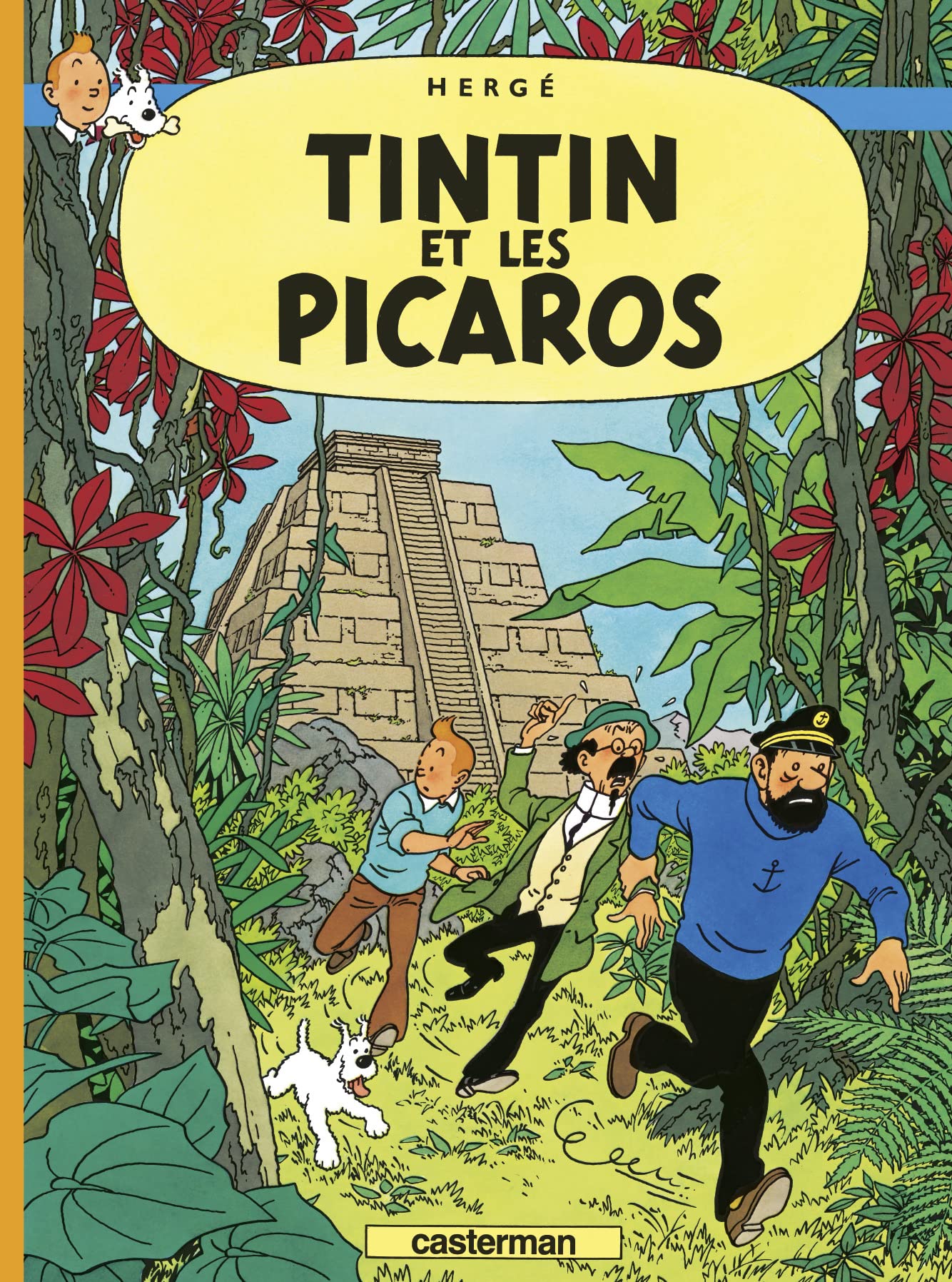jaquette livre Les Aventures de Tintin, Tome 23 : Tintin et les Picaros