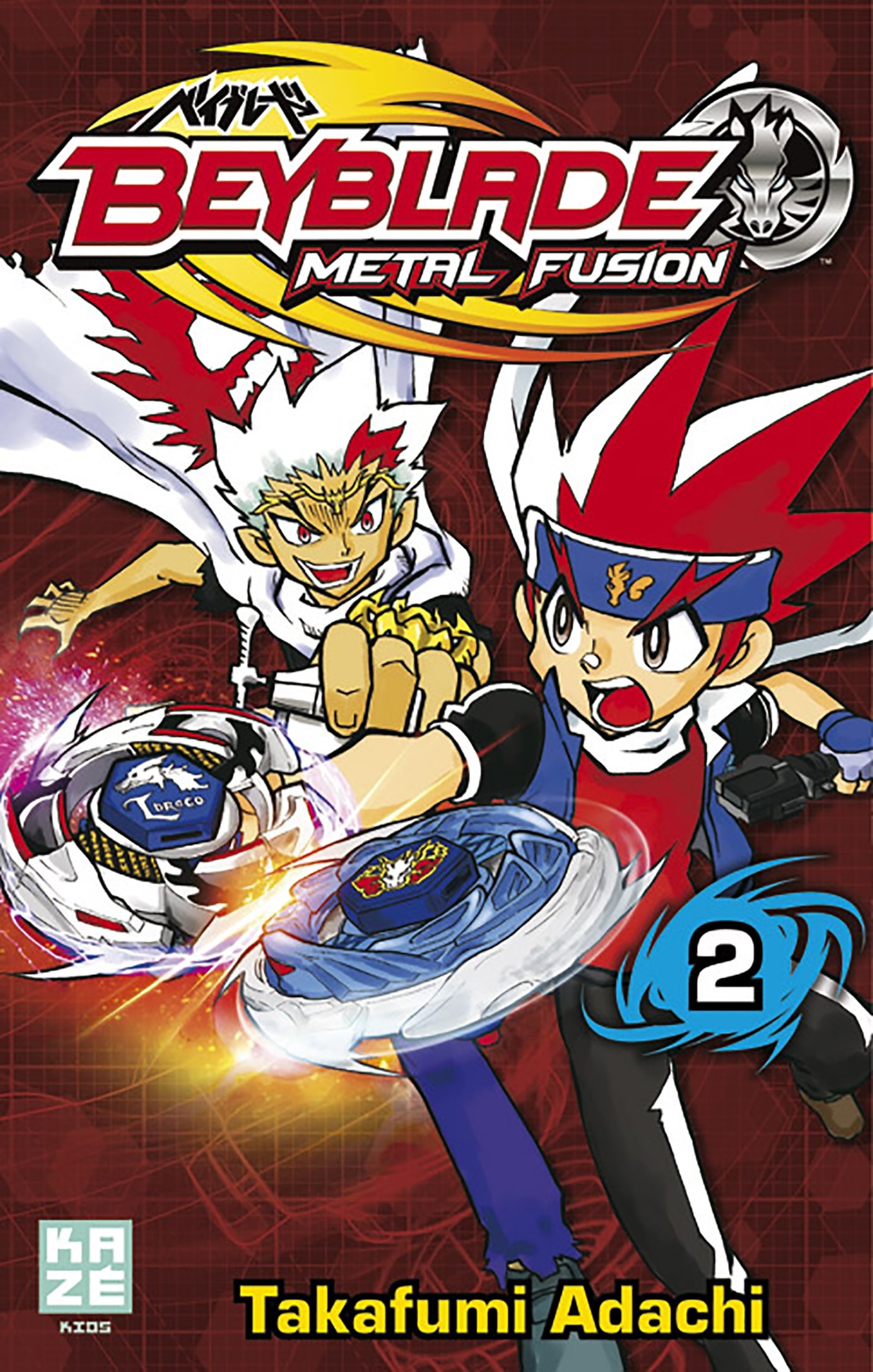 jaquette livre Beyblade Metal Fusion Vol.2
