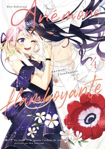 jaquette livre Anémone flamboyante - Tome 4