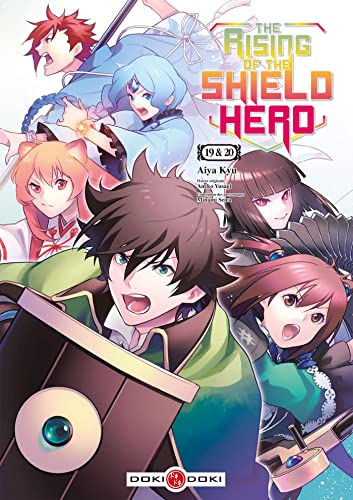 jaquette livre The rising of the shield Hero - Écrin