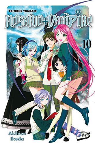 jaquette livre Rosario + Vampire - Tome 10