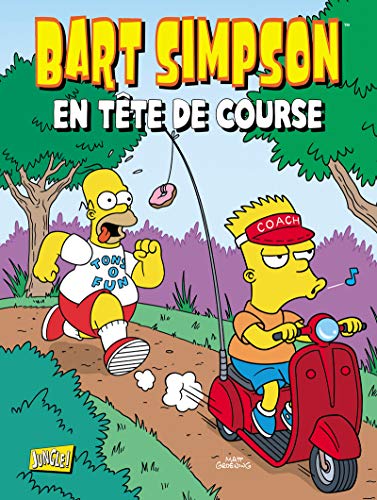 jaquette livre Bart Simpson Tome 14 - En Tête De Course
