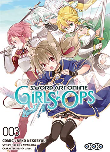 jaquette livre Sword Art Online - Girls Ops - Tome 3