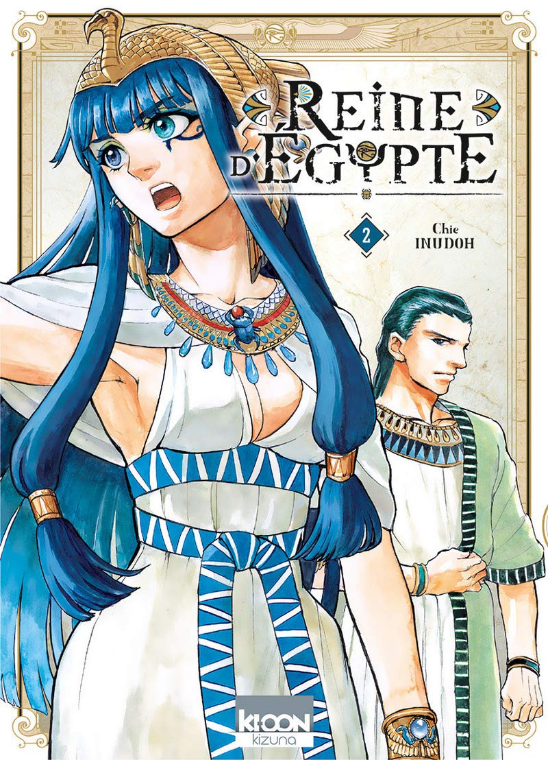 jaquette livre Reine d'Egypte T02 (02)
