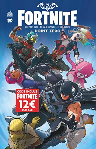 jaquette livre Batman Fortnite - Point Zéro