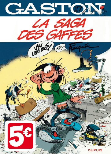 jaquette livre Gaston Tome 17