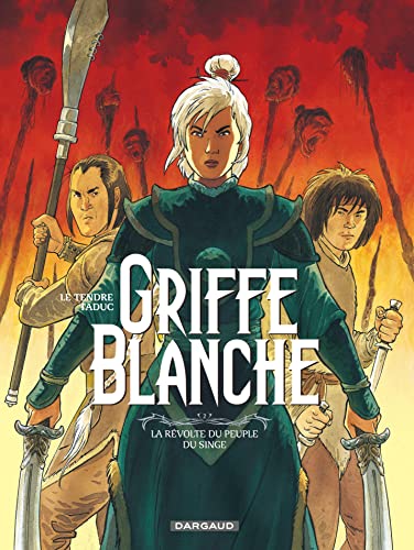 jaquette livre Griffe Blanche Tome 2 - La Révolte Du Peuple Singe