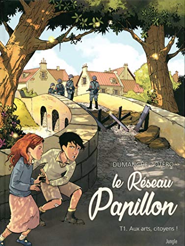 jaquette livre Le Réseau Papillon Tome 1 - Aux Arts, Citoyens !