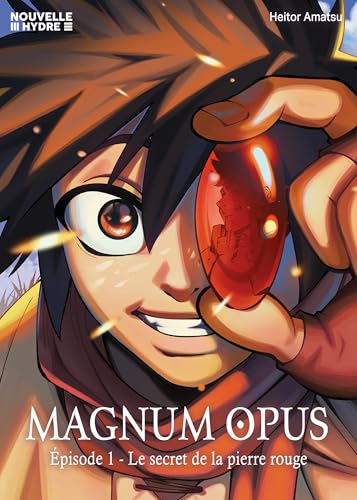 jaquette livre Magnum Opus - Le secret de la pierre rouge - Tome 1