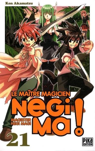 jaquette livre Negima - Le maitre magicien Vol.21