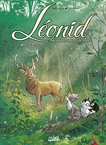 jaquette livre Léonid Tome 3 - Les Chasseurs