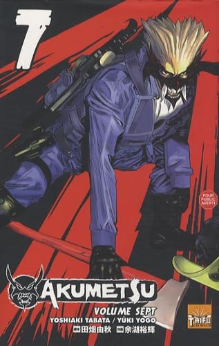 jaquette livre Akumetsu - Tome 7