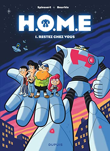 jaquette livre H.O.M.E Tome 1 - Restez Chez Vous