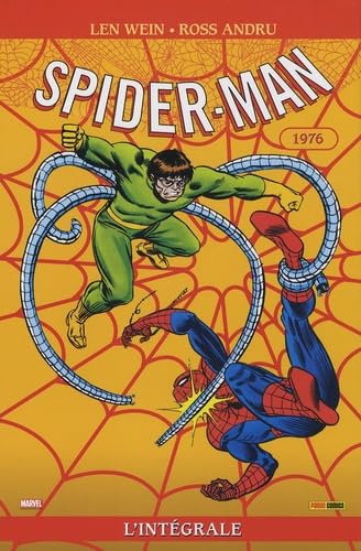 jaquette livre Spider-Man L'intégrale - 1976