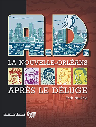 jaquette livre A.D. La Nouvelle-Orléans Après Le Déluge