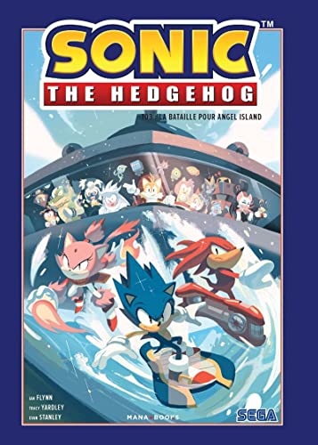 jaquette livre Sonic The Hedgehog Tome 3 - La Bataille Pour Angel Island