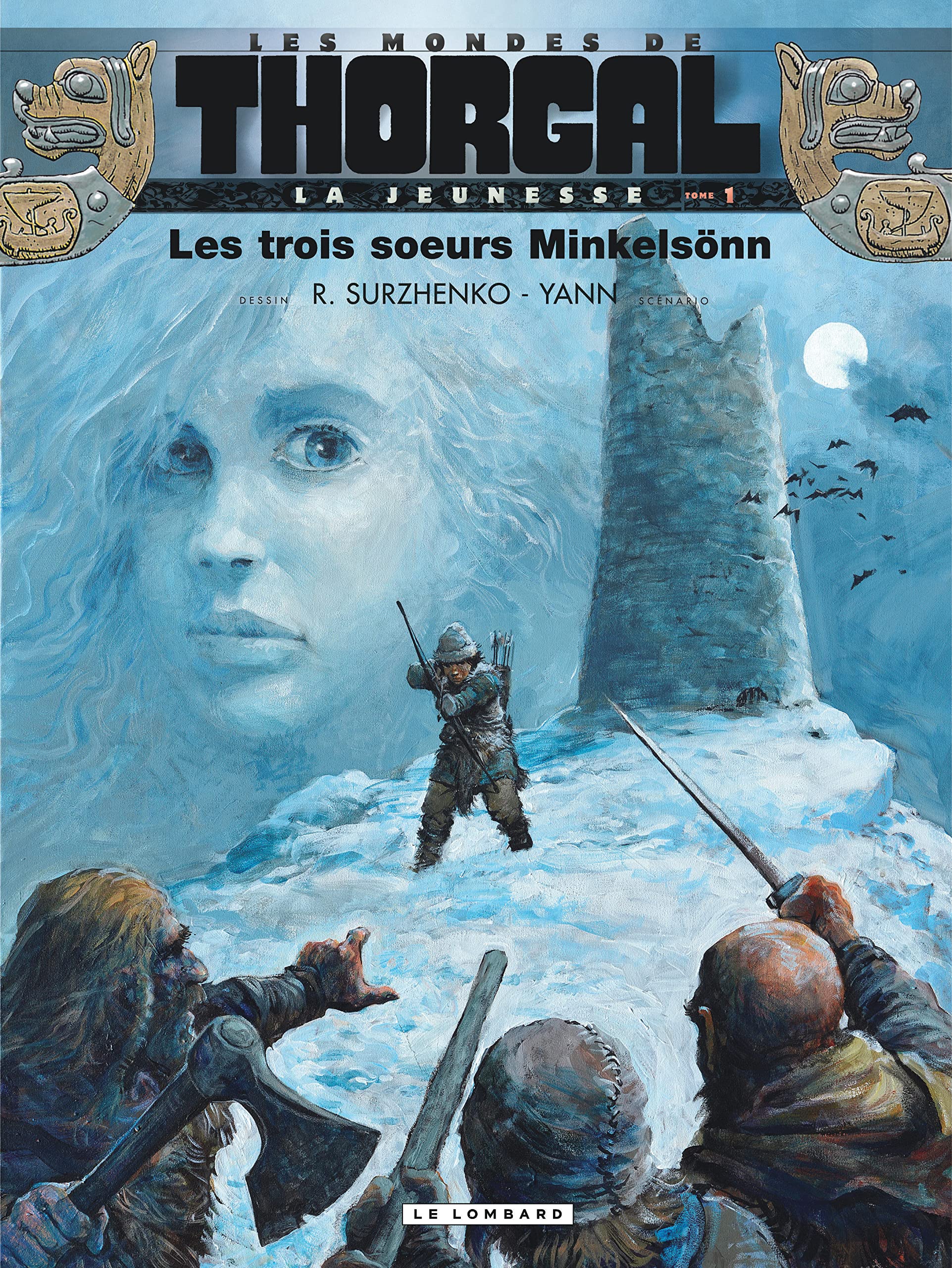 jaquette livre La jeunesse de Thorgal, tome 1 : Les trois soeurs Minkelsonn