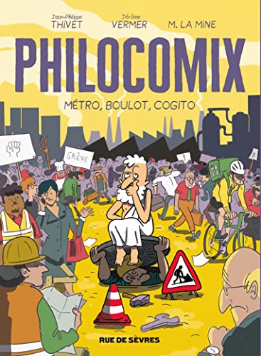 jaquette livre Philocomix Tome 3 - Métro, Boulot, Cogito