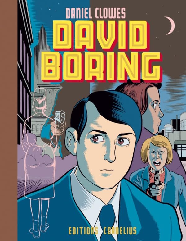jaquette livre David Boring
