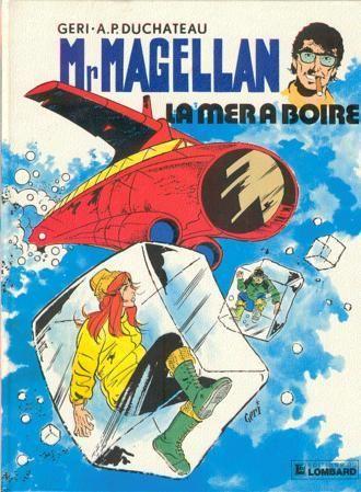 jaquette livre Mr Magellan . La mer à boire .