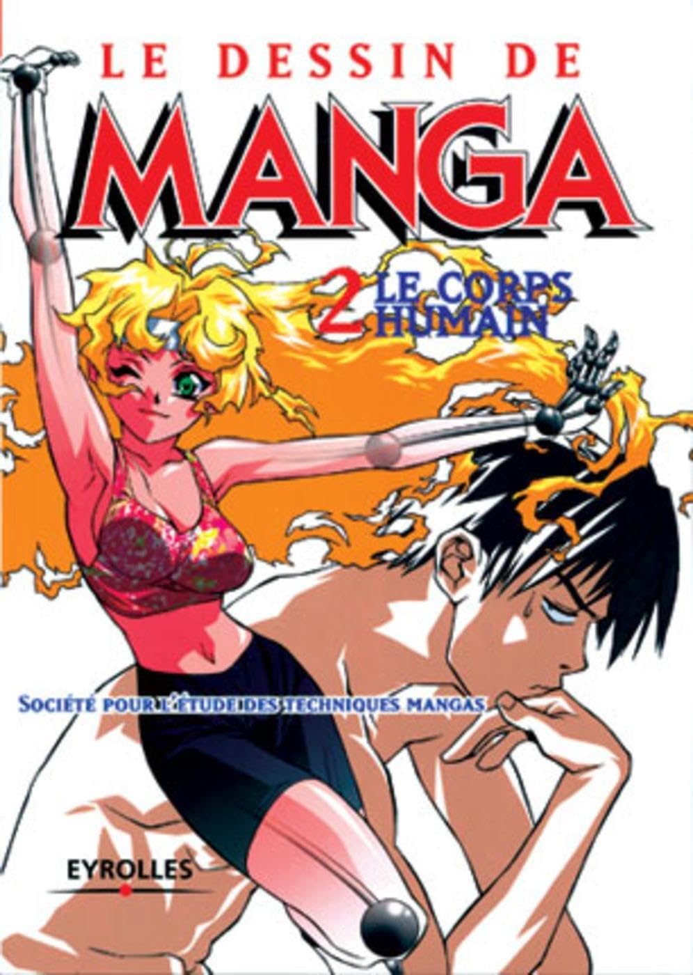 jaquette livre Le Dessin de Manga, tome 2 : Le Corps humain