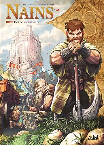 jaquette livre Terres D'arran : Nains Tome 22 - Borogam Du Malt