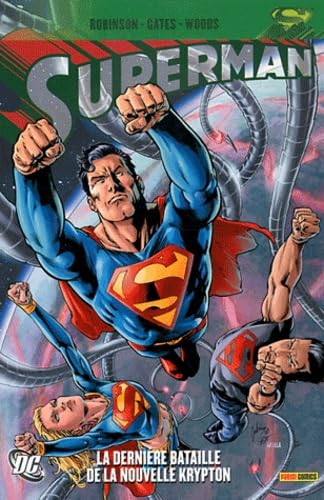 jaquette livre Superman : La dernière bataille de la nouvelle Krypt